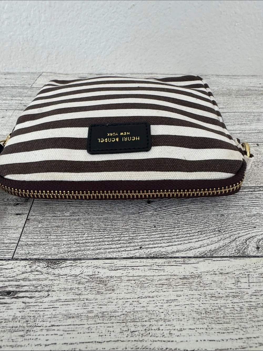 Henri Bendel Striped Pouch